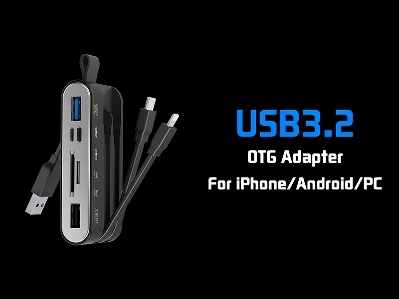 USB C TF SD -Kartenleser